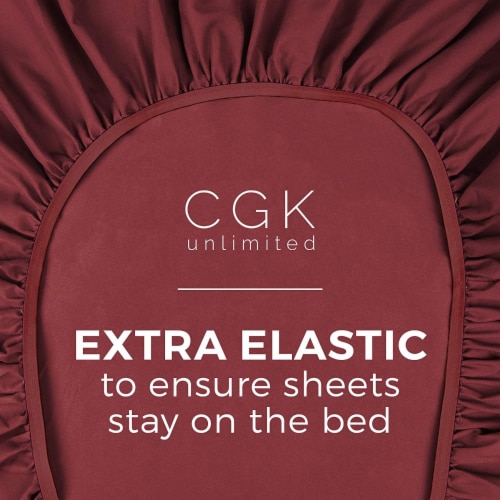 Cotton Fitted Sheet 14 - 16 Deep Pocket Perspective: bottom