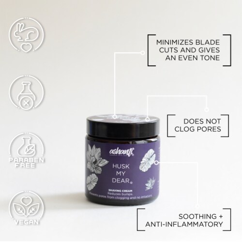 Ashanti Cosmetics - Husk My Dear - Shaving Cream - 120ml Perspective: bottom