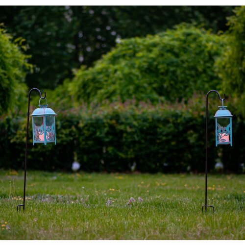 SteadyDoggie 2 Pack Solar Lanterns Hummingbird Blue 2 Pack Ralphs