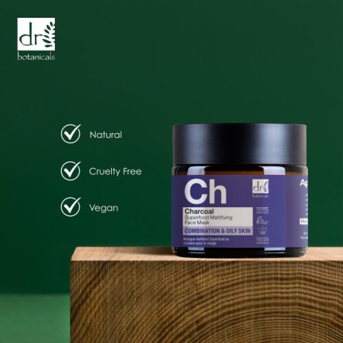 キャナウェイExfoliator、perfecting mask Charcoal Superfood Mattifying Face Mask 60ml, 2 fl oz - Kroger