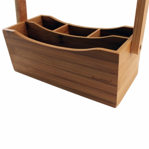 BergHOFF Bamboo Vertical Flatware Holder Perspective: bottom