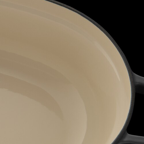 BergHOFF Cast Iron Covered Casserole - Grey Perspective: bottom
