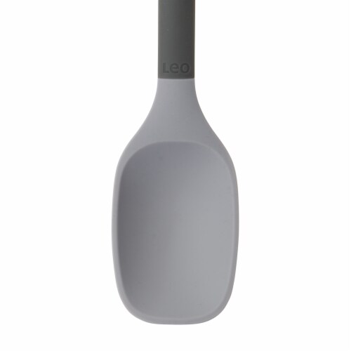 BergHOFF Leo Silicone Serving Spoon - Gray Perspective: bottom