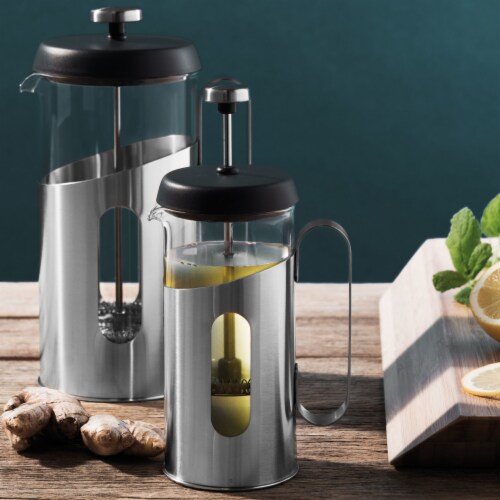 BergHOFF Essentials Stainless Steel Coffee & Tea French Press Perspective: bottom