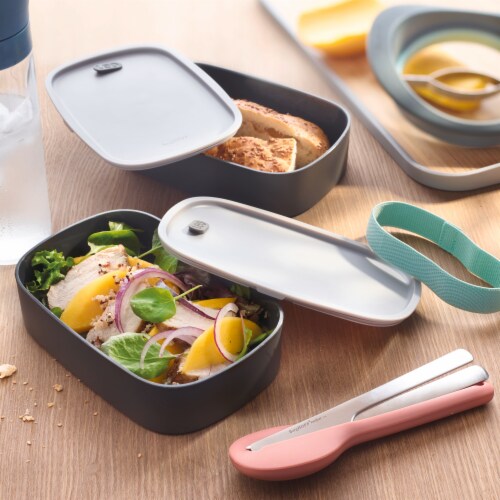 BergHOFF Leo Stainless Steel Travel Flatware Set & Holder Perspective: bottom