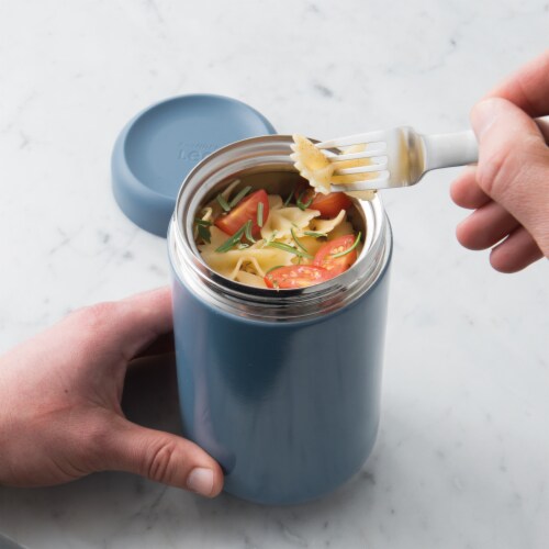 BergHOFF Leo Food Container - Blue Perspective: bottom