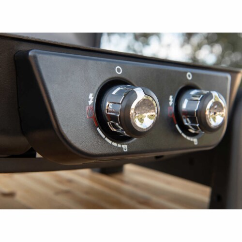Nexgrill Cast Aluminum Table Top Gas BBQ Perspective: bottom