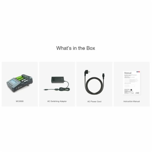 SKYRC MC3000 Universal Battery Hobby Charger and Analyzer for All Battery Types Perspective: bottom
