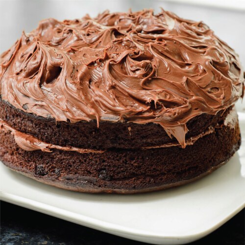 Nonstick Round Cake Pan 9 , Thick Carbon Steel Cake Pan with 2 Layers Food-Grade Coating Perspective: bottom