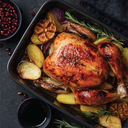 Baker s Secret Nonstick Roaster Pan 15 x 9 Curved Corners Carbon Steel Oven Roasting Pan 15x9 Fred Meyer