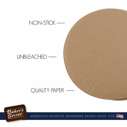 120 Sheets Unbleached Non-stick 8 Round Parchment Paper, Baking Paper  Sheets, 120pc - Fry's Food Stores