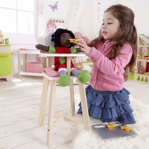 Wooden high sales chair toys