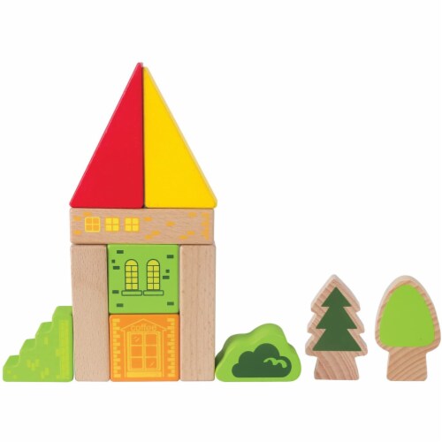 Hape city building blocks on sale