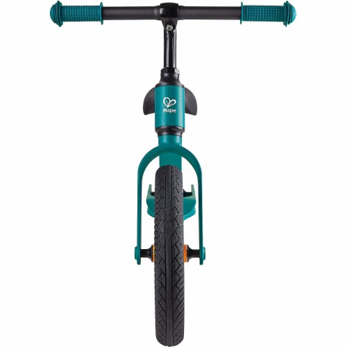 Hape New Explorer Balance Bike with Magnesium Frame, Ages 3 to 5, Parrot Blue Perspective: bottom