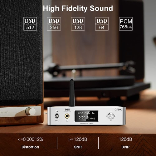 1 Mii Lavaudio DS600 DAC HiFi Bluetooth Audio Stereo Decoder 1 Mii Lavaudio DS600 DAC HiFi Bluetooth Audio Stereo Decoder