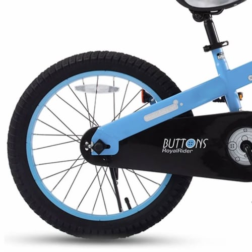 RoyalBaby Buttons 18 Kids Bike with Kickstand Training Wheels
