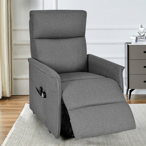 Costway Electric Power Lift Massage Chair Recliner Sofa Fabric