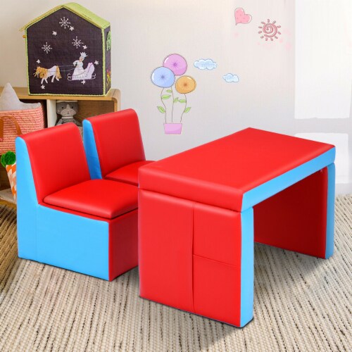 Multi Functional Kids Sofa Table Chair