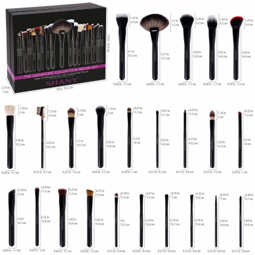 SHANY The Masterpiece Signature Makeup Brush Set Perspective: bottom
