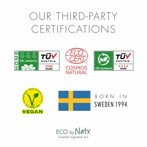 Eco by Naty Baby Wipes with Aloe Vera 672 Count Perspective: bottom