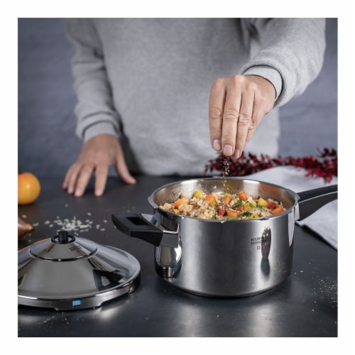 Kuhn Rikon Duromatic Stainless Steel Saucepan Pressure Cooker, 3.7 Qt, 1 ea  - Foods Co.