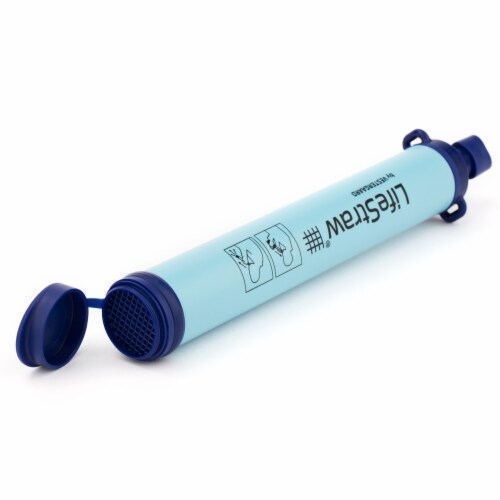 LifeStraw Personal Water Filter - Blue Perspective: bottom