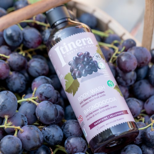 Itinera Smoothing Body Wash with Tuscan Red Grapes - Contains Aloe Vera Juice and Glycerin Perspective: bottom