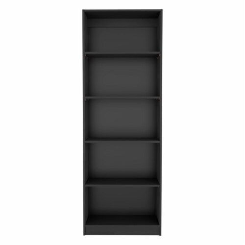 Home 4 Shelves Bookcase with Multi-Tiered Storage Perspective: bottom