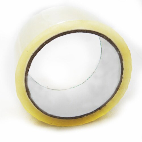 6 Rolls Carton Sealing Clear Packing Tape Box Shipping 2  x 55 Yards Heavy Duty Perspective: bottom