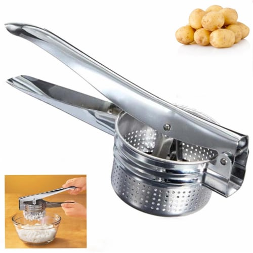 Potato Ricer Press Mashed Stainless Steel Crushing Puree Fruit