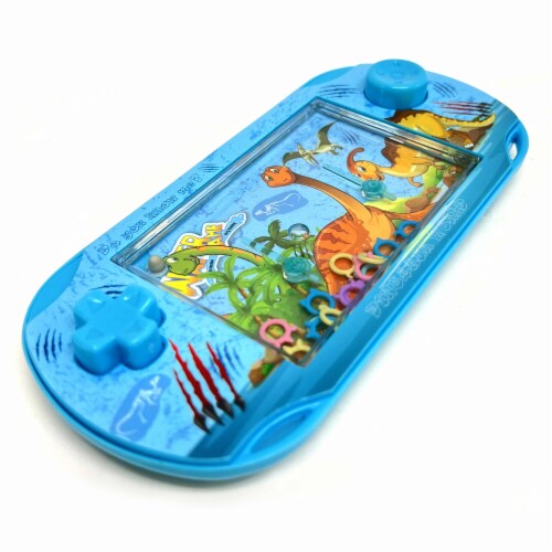 12 Pc Pocket Handheld Water Games Mini Ring Toss Dinosaur Kid