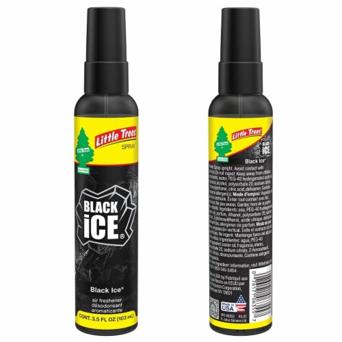 Little Trees® Black Ice® Automotive Air Freshener Spray, 3.5 fl oz - King  Soopers