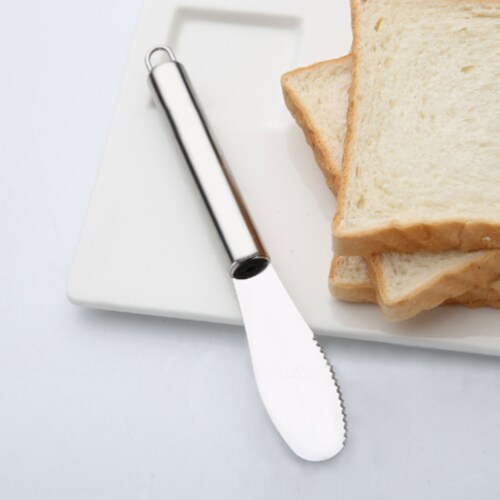 1 Sandwich Spreader Butter Spread Jam Knife Cut Kitchen Cutlery Stainless Steel Perspective: bottom
