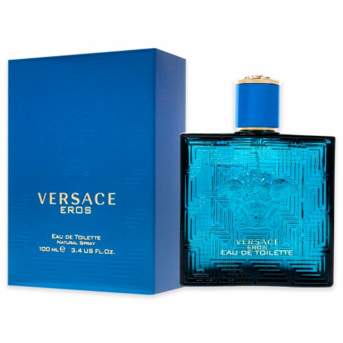 Versace Eros by Versace for Men - 3.4 oz EDT Spray Perspective: bottom