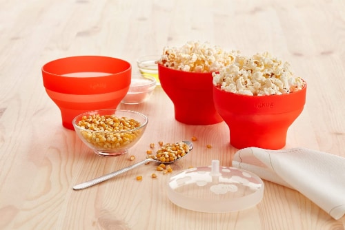 Lekue Mini Microwave Popcorn Maker, Single, 1 ea - Foods Co.