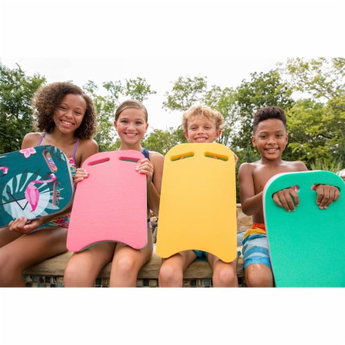 Kickboard for swimming pool outlet