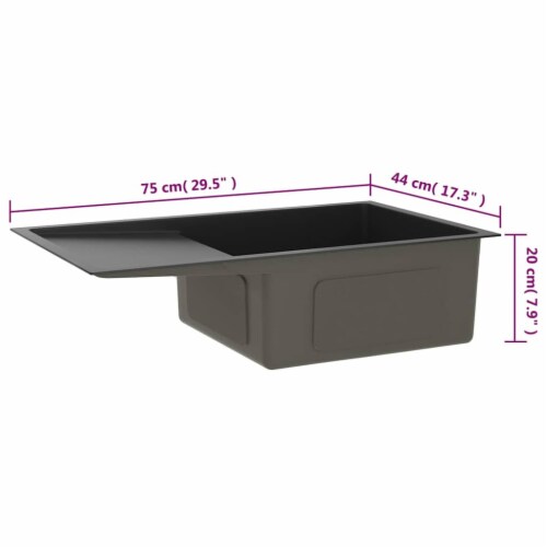 【ファッション通販】の商品をすべて vidaXL Sink Top-Mount Strainer with Sink Kitchen 29.5-inch テープ・マスキングテープ