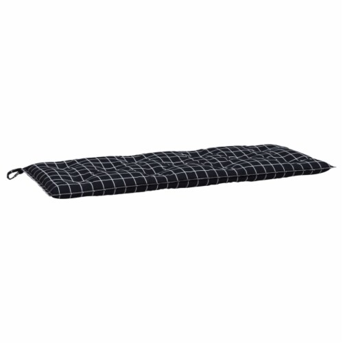 Black outdoor bench 2025 cushions
