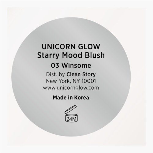 Unicorn Glow® 03 Winsome Starry Mood Blush Perspective: bottom