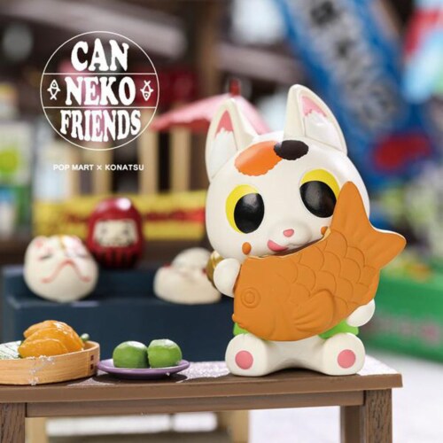 CanNeko Friends Single Blind Box Toy Series by Konatsu x POP