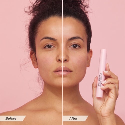 MCoBeauty Hair & Brow Gel Magic Wand Tames and Grooms Hair + Eyebrows - Universal Clear Perspective: bottom