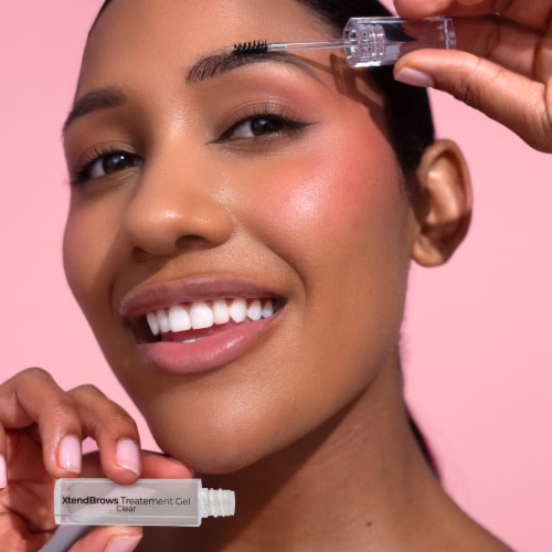 MCoBeauty XtendBrows Treatment Brow Gel 2-in-1 Solution to Condition and Lift - Clear Perspective: bottom