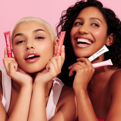 MCoBeauty® Glass Lip Gloss - Fairy Floss Perspective: bottom