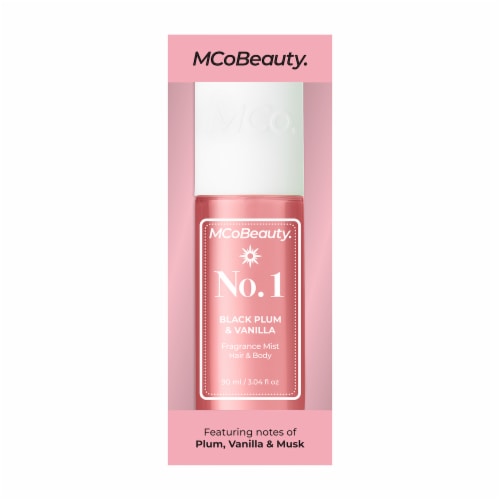 MCoBeauty® Fragrance Mist Hair and Body Spray - No.1 Black Plum & Vanilla Perspective: bottom