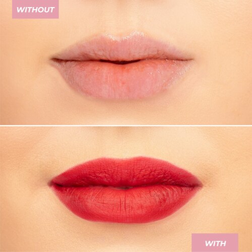 MCoBeauty Creme Matte Luxe Lipstick - Ruby Rouge Perspective: bottom