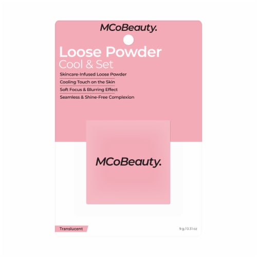 MCoBeauty Loose Powder Cool & Set - Translucent Perspective: bottom