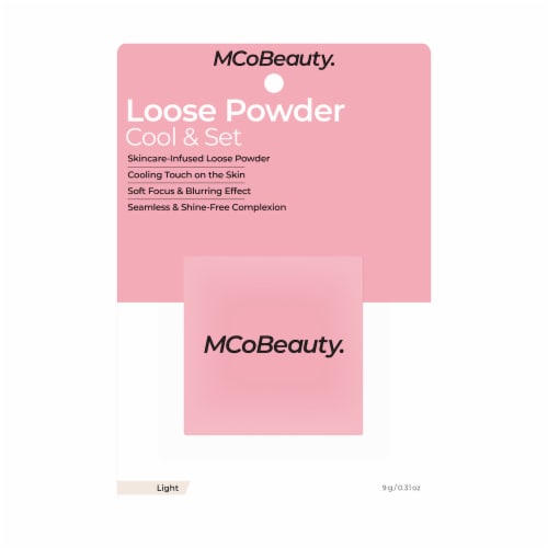 MCoBeauty® Loose Powder Cool & Set - Light Perspective: bottom