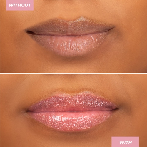 MCoBeauty Shimmer Lip Plump 4-in-1 Hydrating Lacquer - Beatrice / True Pink Perspective: bottom