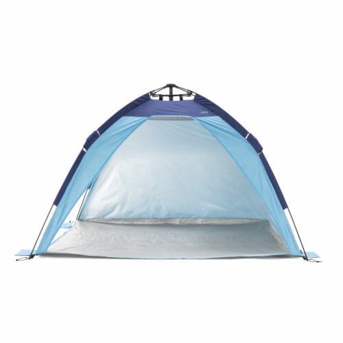 SlumberTrek 3049332VMI Mersa Outdoor Compact Pop Up Auto Ezee Shelter Tent Blue 1 Piece Kroger