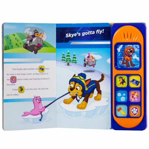 Hachette Little Sound Book Paw Patrol: Ready Set Rescue Board Book Perspective: bottom
